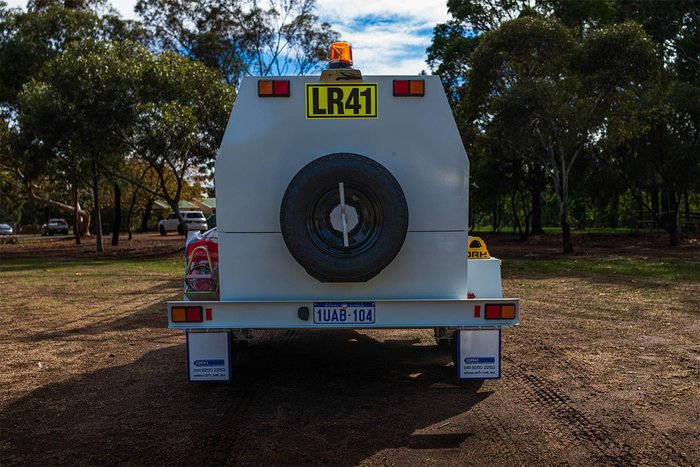 2024 ORH Service Trailer White