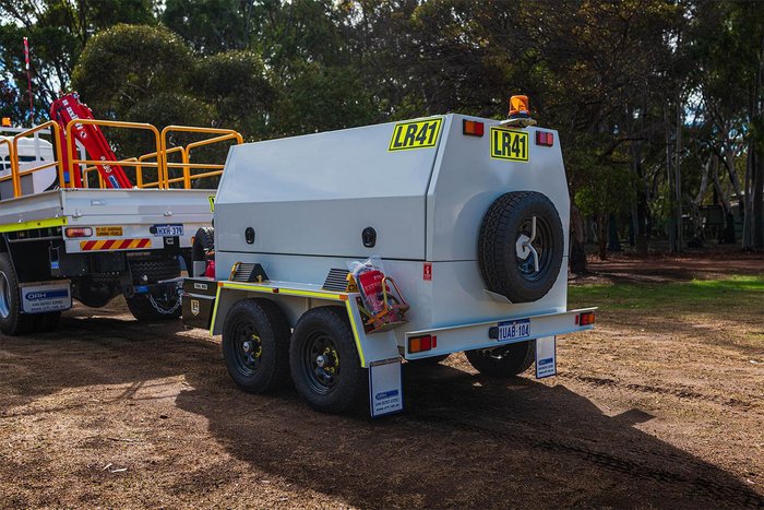 2024 ORH Service Trailer White