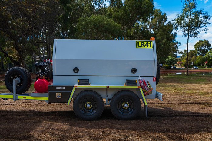 2024 ORH Service Trailer White