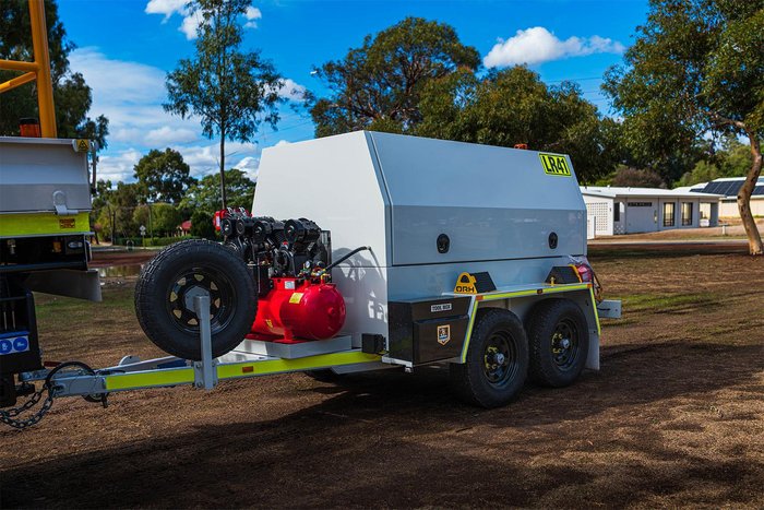 2024 ORH Service Trailer White