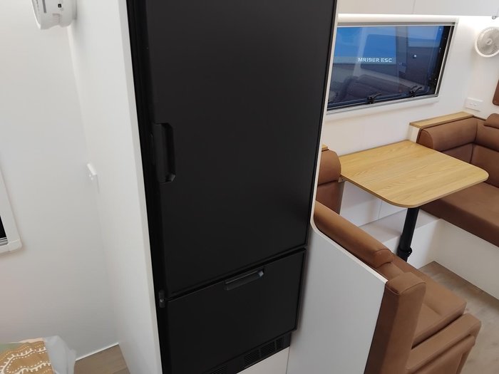 2025 New Age Caravans Dr18e Desert Rose Full Off Road Couples Van
