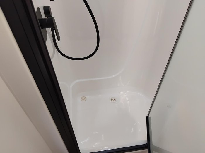 2025 New Age Caravans Dr18e Desert Rose Full Off Road Couples Van