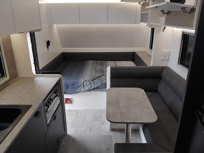 2025 New Age Caravans Road Owl My25 Expedition Off-Road Family Bunk Van