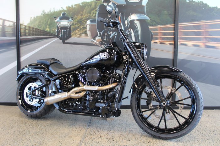 2025 Harley-davidson FLFB FAT BOY S (117) VIVID BLACK