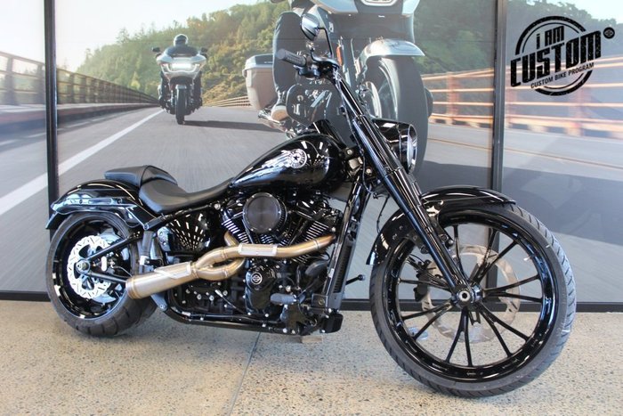 2025 Harley-davidson FLFB FAT BOY S (117) VIVID BLACK