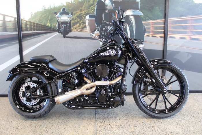 2025 Harley-davidson FLFB FAT BOY S (117) VIVID BLACK