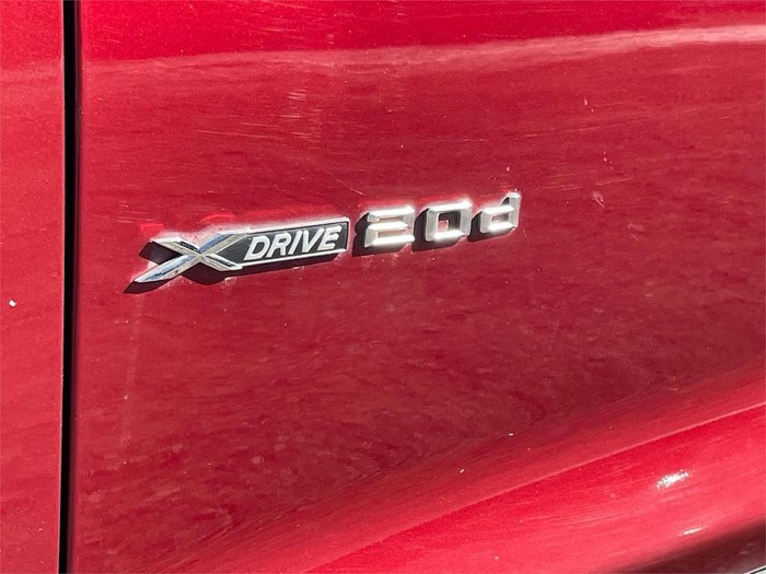 2011 BMW X3 xDrive20d F25 MY12 4X4 Constant Vermilion Red