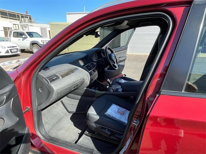 2011 BMW X3 xDrive20d F25 MY12 4X4 Constant Vermilion Red