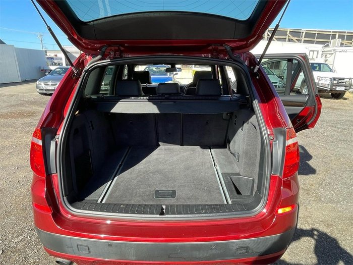 2011 BMW X3 xDrive20d F25 MY12 4X4 Constant Vermilion Red