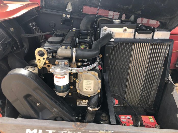 2012 Manitou Mlt-731 T Red