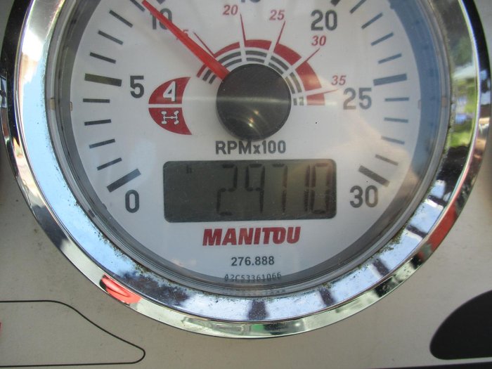 2012 Manitou Mlt-731 T Red