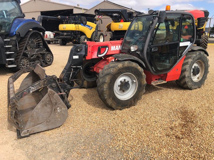 2012 Manitou Mlt-731 T Red