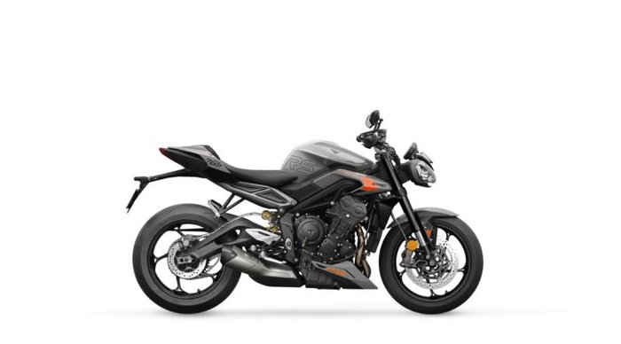 2025 TRIUMPH STREET TRIPLE 765 R SILVER ICE