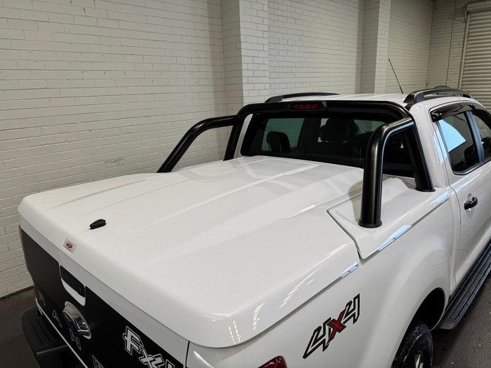 2018 Ford Ranger FX4 PX MkII MY18 4X4 Dual Range Frozen White