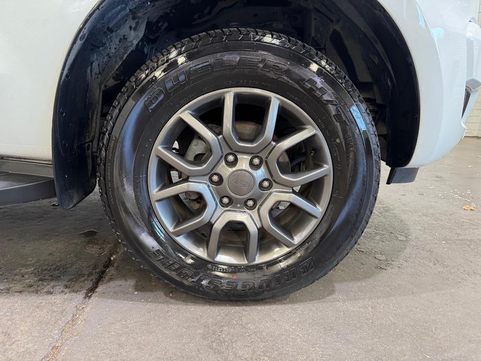 2018 Ford Ranger FX4 PX MkII MY18 4X4 Dual Range Frozen White