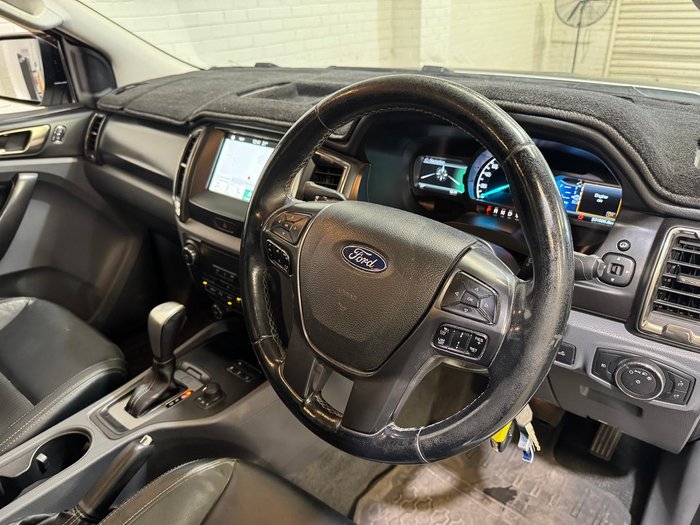 2018 Ford Ranger FX4 PX MkII MY18 4X4 Dual Range Frozen White