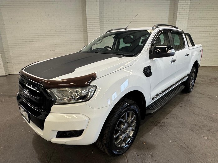 2018 Ford Ranger FX4 PX MkII MY18 4X4 Dual Range Frozen White