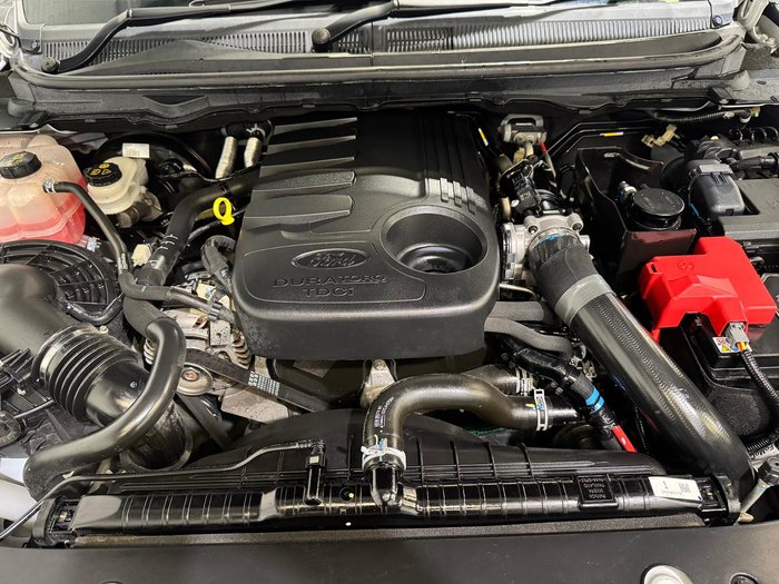 2018 Ford Ranger FX4 PX MkII MY18 4X4 Dual Range Frozen White