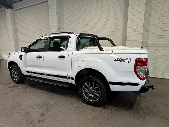 2018 Ford Ranger FX4 PX MkII MY18 4X4 Dual Range Frozen White