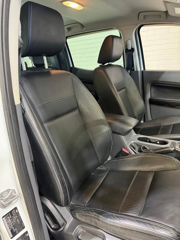 2018 Ford Ranger FX4 PX MkII MY18 4X4 Dual Range Frozen White