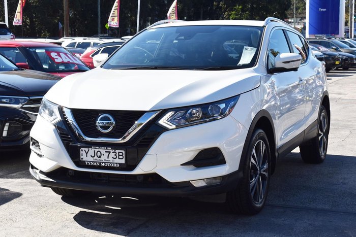 2020 Nissan QASHQAI ST-L J11 Series 3 MY20 Ivory Pearl