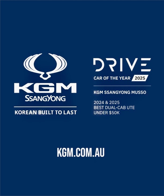 2024 KGM SSANGYONG MUSSO XLV ADVENTURE Q261 MY24 Grand White