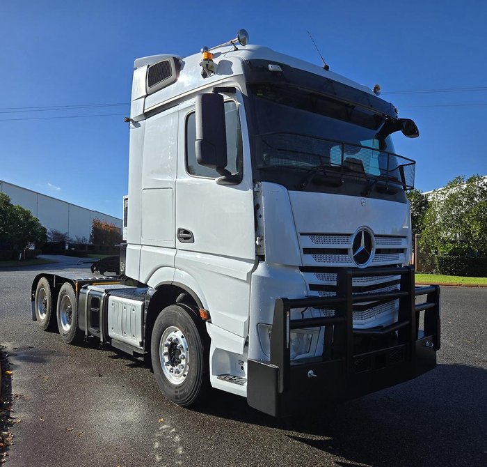 2018 Mercedes-Benz Actros 2763LS WHITE