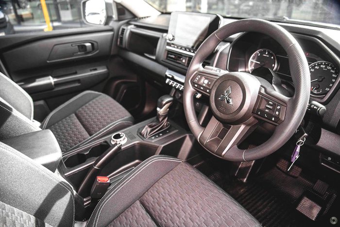 2024 Mitsubishi Triton GLX+ MV MY24 4X4 Dual Range Blade Silver