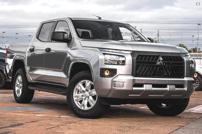 2024 Mitsubishi Triton GLX+ MV MY24 4X4 Dual Range Blade Silver