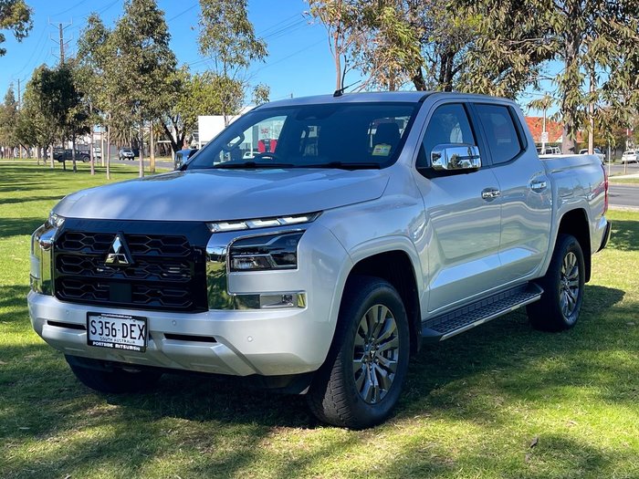2024 Mitsubishi Triton GLS MV MY24 4X4 Dual Range White Diamond