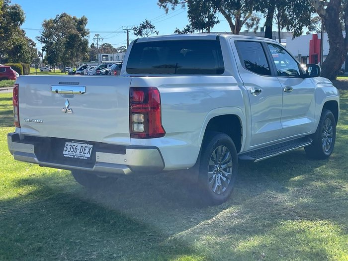 2024 Mitsubishi Triton GLS MV MY24 4X4 Dual Range White Diamond