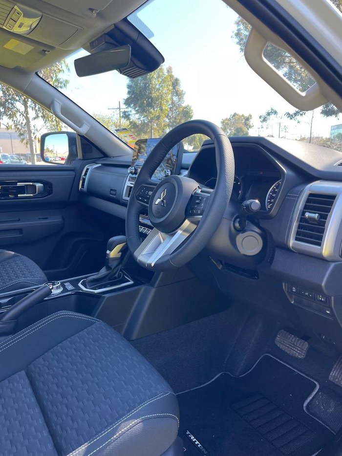 2024 Mitsubishi Triton GLS MV MY24 4X4 Dual Range White Diamond