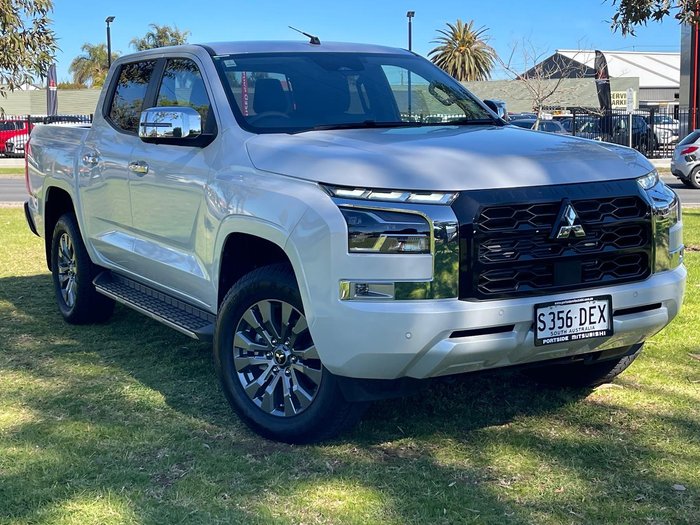 2024 Mitsubishi Triton GLS MV MY24 4X4 Dual Range White Diamond