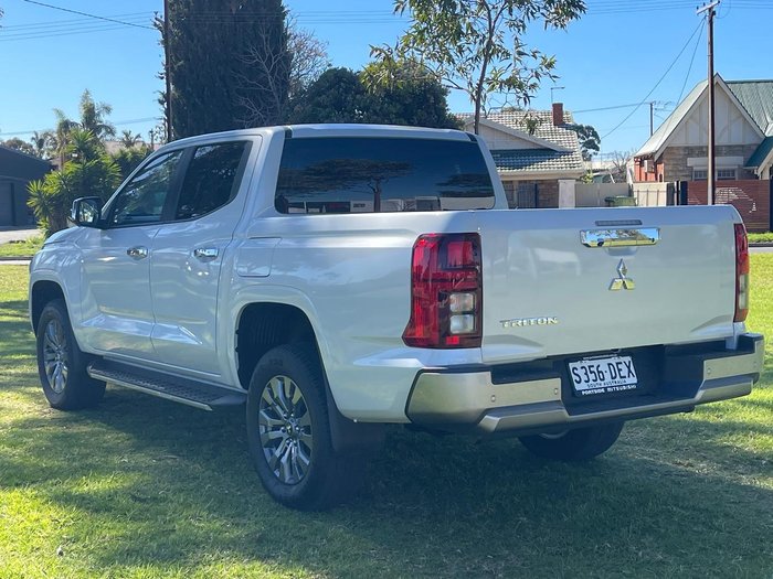 2024 Mitsubishi Triton GLS MV MY24 4X4 Dual Range White Diamond
