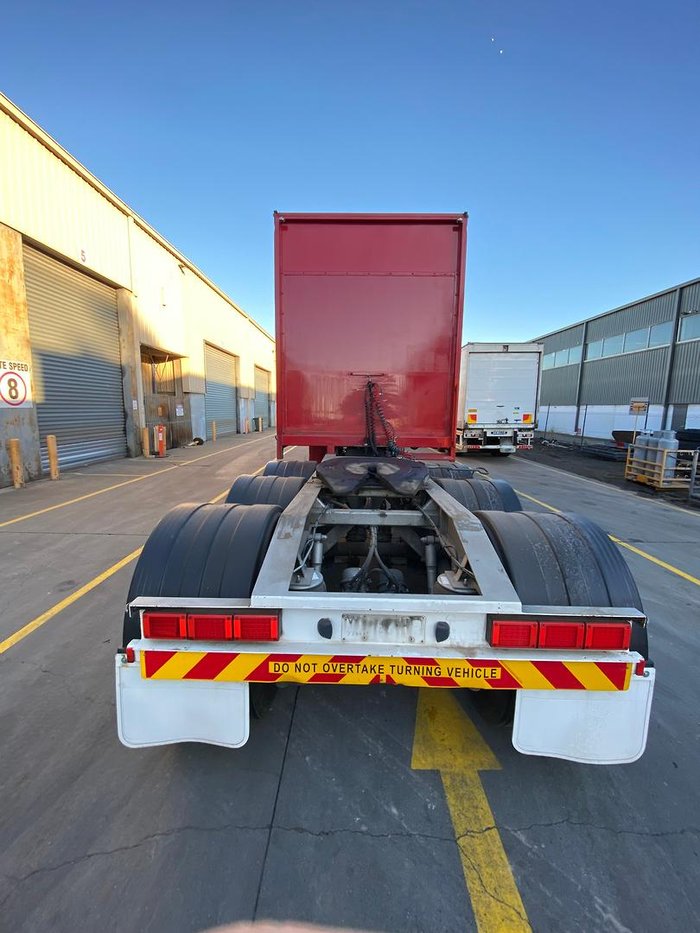 2015 Krueger B-Double(36 Pallet) Straight Deck Tautliner RED