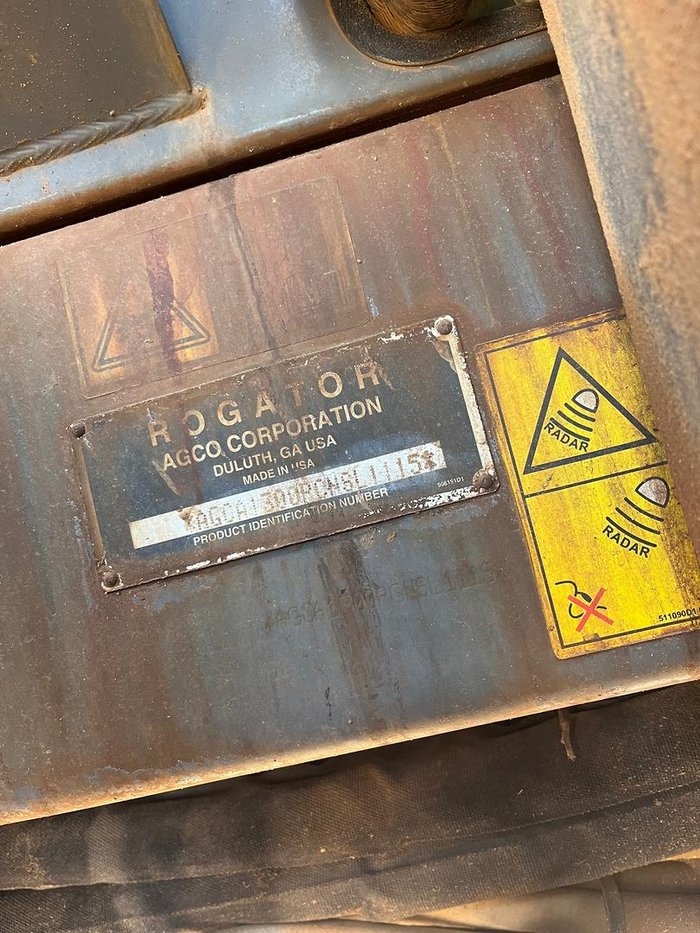 Rogator 1300A Self Propelled Sprayer