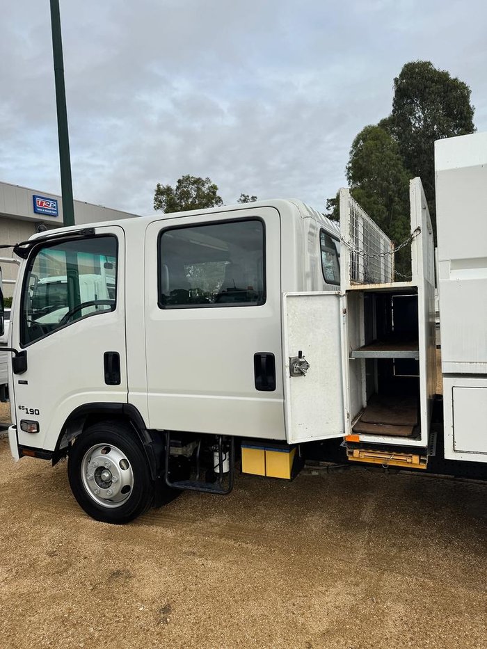 2017 Isuzu Npr 75/190 Crew Tipper 65/190 auto WHITE