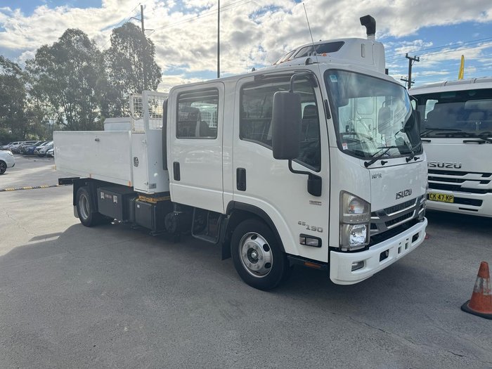 2017 Isuzu Npr 75/190 Crew Tipper 65/190 auto WHITE