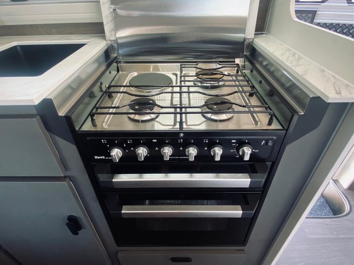 2025 JB Caravans 18' Gator X Bunk Off Road Van