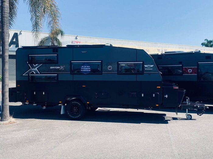 2025 JB Caravans 18' Gator X Bunk Off Road Van