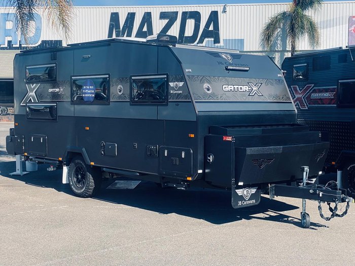 2025 JB Caravans 18' Gator X Bunk Off Road Van