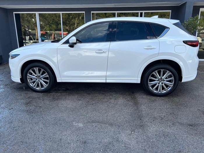 2022 Mazda CX-5 Akera KF Series AWD Snowflake White Pearl