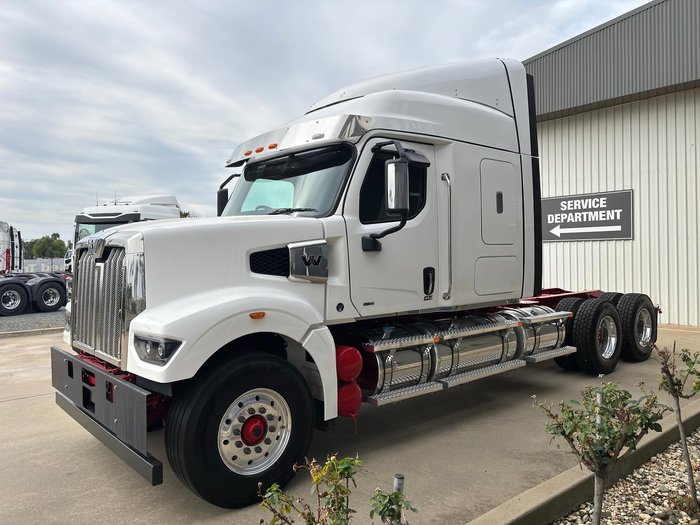 2025 Western Star 49X 60Inch Sleeper (600Hp With Manual Transmission) In Stock Now! White