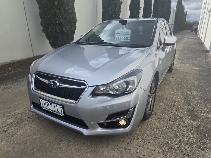 2016 Subaru Impreza 2.0i Premium G4 MY16 AWD Ice Silver
