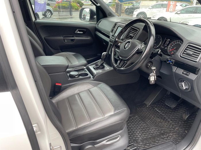 2020 Volkswagen Amarok TDI580 Highline Black 2H MY20 4X4 Constant Candy White