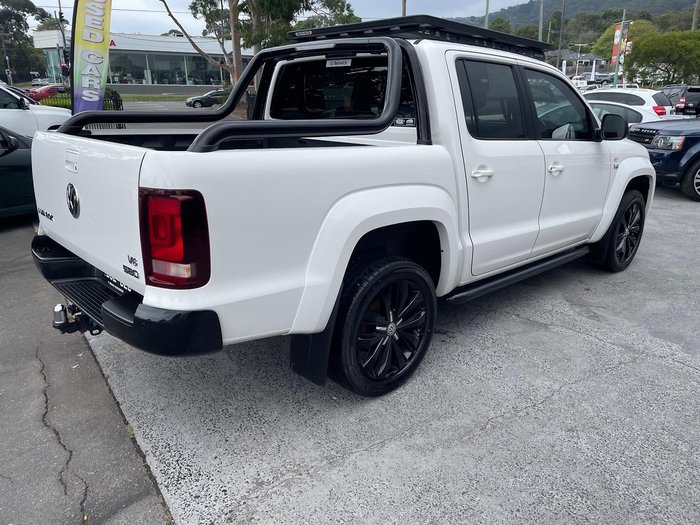 2020 Volkswagen Amarok TDI580 Highline Black 2H MY20 4X4 Constant Candy White