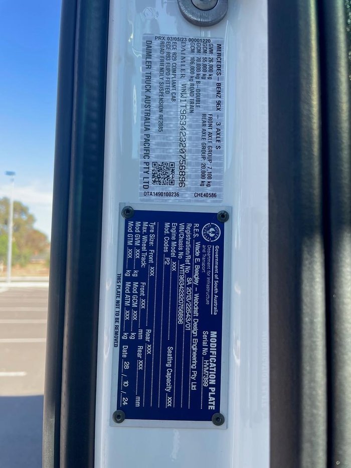 2024 Mercedes-Benz Actros 2658 2658 White