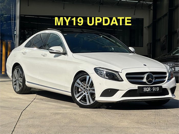 2018 Mercedes-Benz C-Class C300 W205 Polar White
