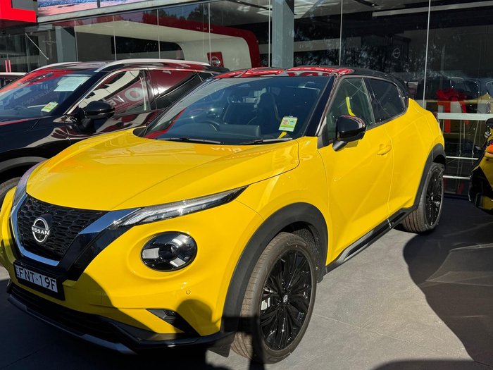 2024 Nissan JUKE N-Sport F16 MY24 Iconic Yellow 2-tone with Black roof