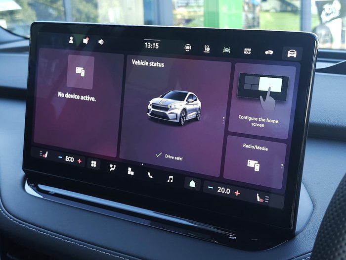 2024 SKODA Enyaq Sportline NY MY25 Moon White